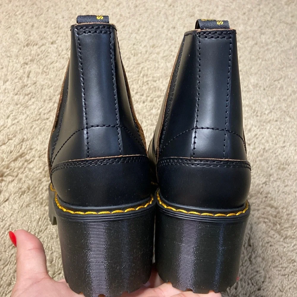 Dr. Martens Rometty II Chelsea black smooth leather Size 6 - Picture 7 of 10
